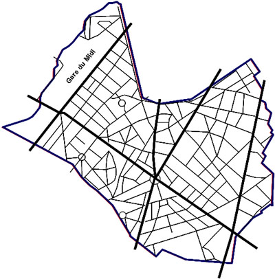 Carte Rues Saint-Gilles